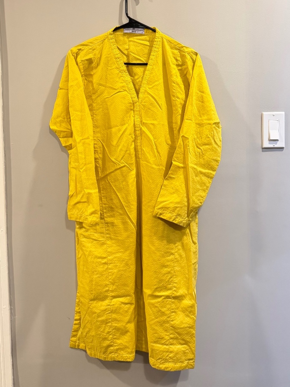 Co-ord set. Size: LARGE, Brand: Bonanza Satrangi, Color: Yellow